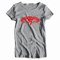 Remera Mujer Manga Corta VAN HALEN 01 - Wildshirts