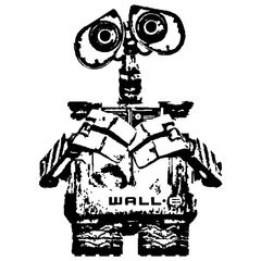 Remera Unisex Manga Corta WALL-E 01