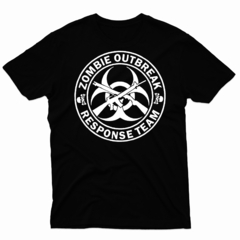 Remera Unisex Manga Corta ZOMBIE OUTBREAK 01