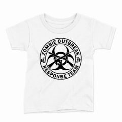 Remera Infantil Manga Corta ZOMBIE OUTBREAK 01 - comprar online