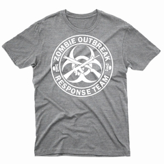 Remera Unisex Manga Corta ZOMBIE OUTBREAK 01 en internet