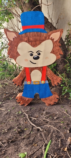 Piñata de lobo