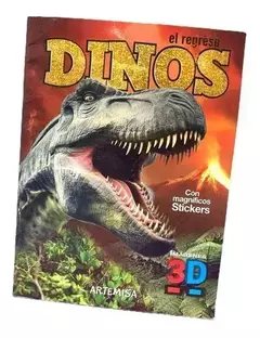 Dinos 3D - Con anteojos 3D y stickers!