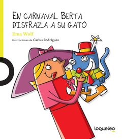 En Carnaval Berta disfraza a su gato