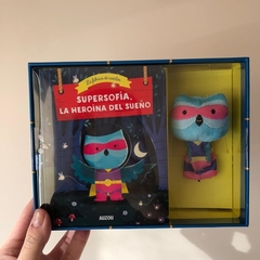 Super Sofia - La heroína del sueño (con títere de dedo, de tela)