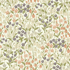 Papel de parede estampa floral - comprar online