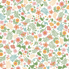 Papel de parede estampa floral