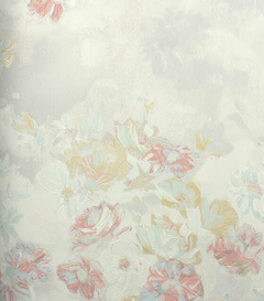 Papel de parede vinílico estampa floral