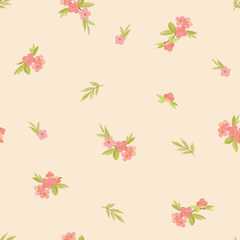 Papel de parede estampa floral - Sr. Celulose Papéis de Parede