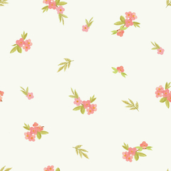 Papel de parede estampa floral - comprar online