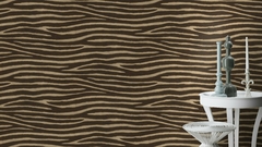 Papel de parede vinílico estampa pele de zebra - comprar online