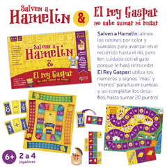 2 EN 1 JUEGO MATEMATICAS: SALVEN A HAMELIN + EL REY GASPAR - tienda online