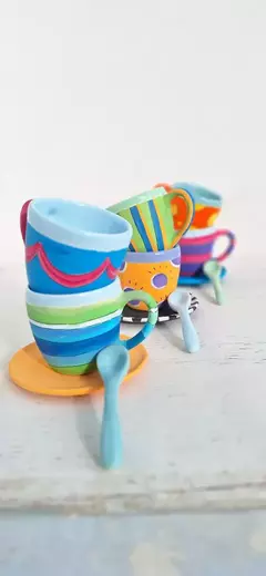 Imagen de KIT ARTE CERAMICA: SET DE TAZA