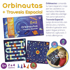 2 EN 1 JUEGO ESTRATEGIA: ORBINAUTAS + TRAVESIA EN EL ESPACIO - tienda online