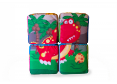 CUBOS ROMPECABEZAS DINOSAURIOS - comprar online