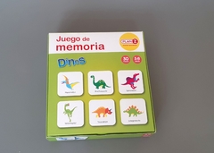 JUEGO DE MEMORIA DINOS - DIDÁCTICOS JUEGA CONMIGO