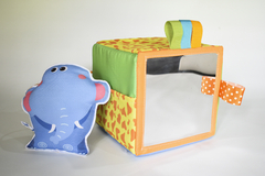 CUBO SENSORIAL MULTIACTIVIDADES: ANIMALITO SELVA - comprar online