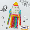 KIT ARTE Y DECO: COHETE ESPACIAL