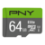 Micro SD PNY 64GB --- P-SDUX64U185GW-GE - comprar online