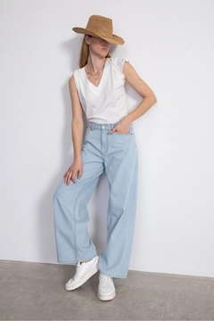 JEAN WIDE LEG LIGHT BLUE - tienda online