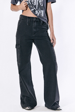 Jean Cargo Black