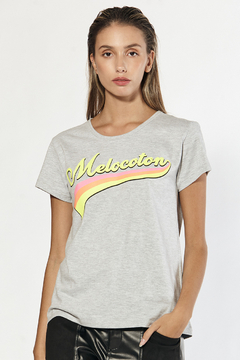 Remera Lettering Neon