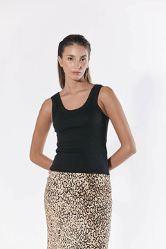 Musculosa Basic Negro