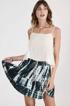 Falda Corta Akiras Negro - comprar online