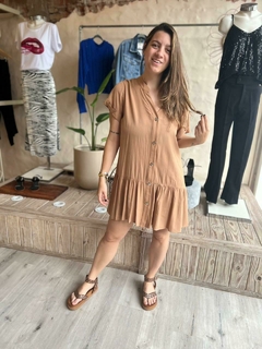 VESTIDO MANANTIALES CAMEL