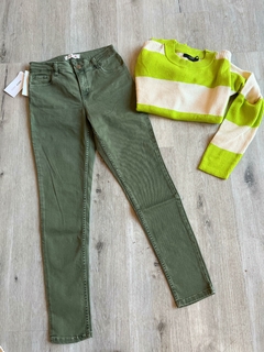 jeans skinny militar