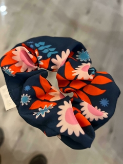 Scrunchie Fortaleza Azul