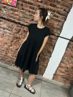 Vestido Citrina Negro - comprar online