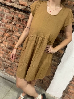 Vestido Cristal Camel - comprar online