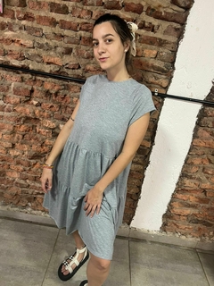 Vestido Citrina Gris