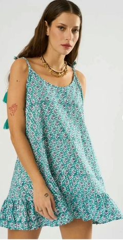 Vestido Carnabal Aqua