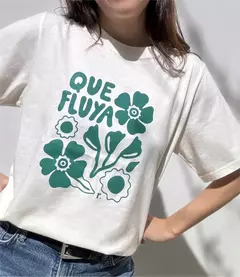 Remera "Fluir" en internet