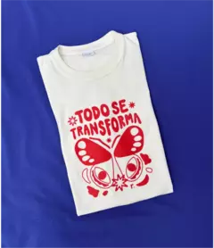 Remera "Transformación" en internet