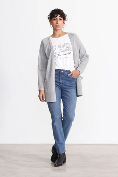 CARDIGAN BELLE GRIS