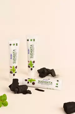 Sudanta Gel Menta pasta dental ayurvedica sin flúor