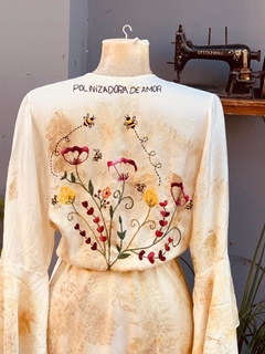 Vestido Cachecouer POLINIZADORA| Linha Impressão Botânica na internet