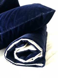 Pack Pie de cama + funda de almohadones TERCIOPELO en internet