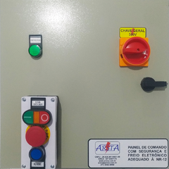 Painel de comando NR12 2cv 220v sem Freio Eletronico na internet