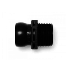 3/4" MPT CONNECTOR. BLACK