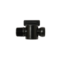 1/2" MPT VALVE BLACK