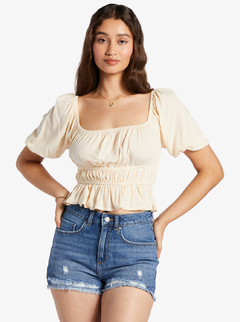 BLUSA ROXY CROPPED WARM WINDS