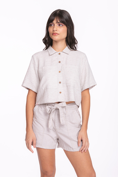 CAMISA CROPPED HOLIDAYS