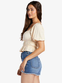 BLUSA ROXY CROPPED WARM WINDS