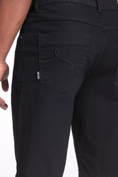 BERMUDA JEANS BLACK