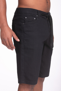 BERMUDA JEANS BLACK