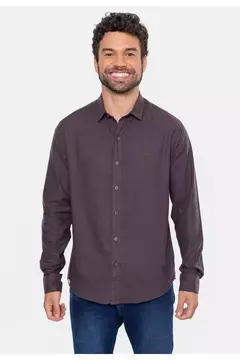 CAMISA HD MANGA LONGA FLANELADA LISA